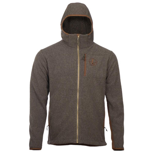 Leupold Make Ready Full Zip Hooded Fleece Ash Green M