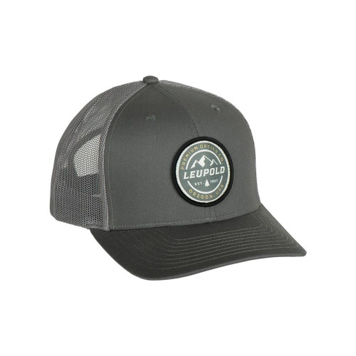 Leupold Cascade Trucker Hat Grey