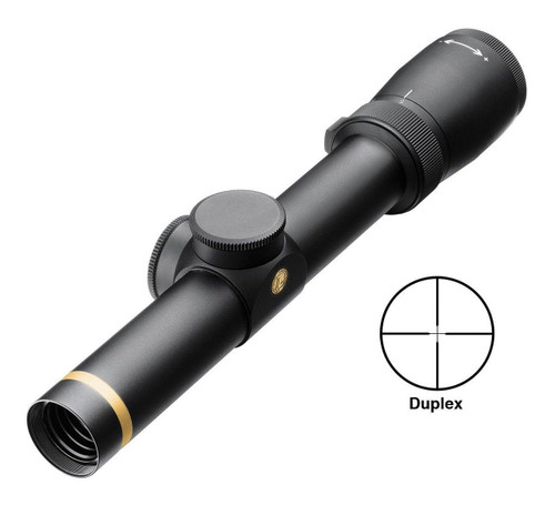 BLEMISHED Leupold VX-6 Rifle Scope - 1-6x24mm Duplex 116.-19' 3.8" Matte
