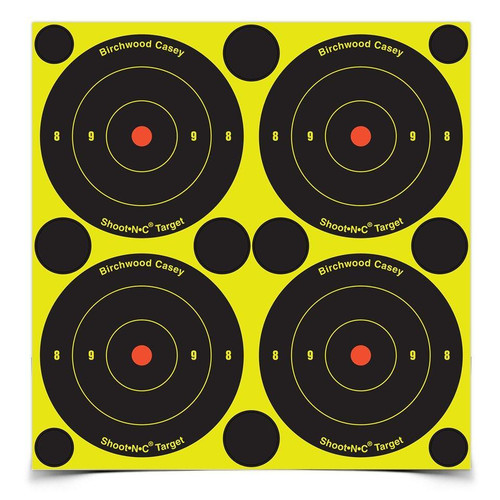 Birchwood Casey Shoot-N-C 3" Bull's Eye Targets 240/ct
