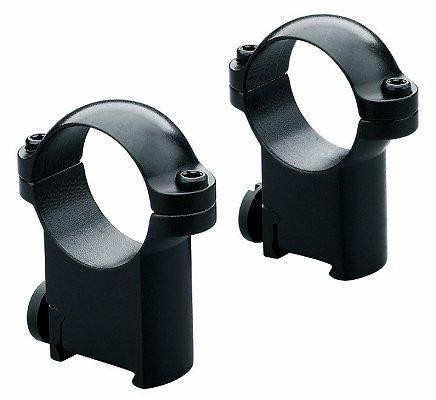 Leupold 2-Piece Solid Steel Ringmounts - Sako 30mm Super High Matte Black