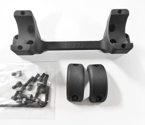 DNZ Game Reaper Browning Rifle Scope All Bar & L/R BLR Receiver Mount 30mm High - Black