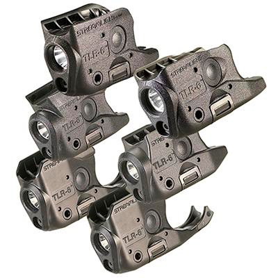 Streamlight TLR-6 Glock Tactical Gun Light Black 100 Lumens Red Laser