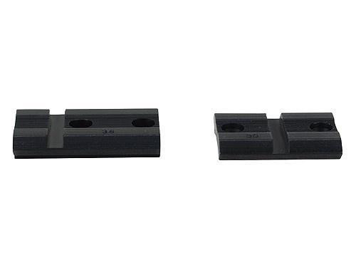 Weaver 2-Piece (Pairs) Top Mount Aluminum Scope Base - Matte - Remington 700 LA