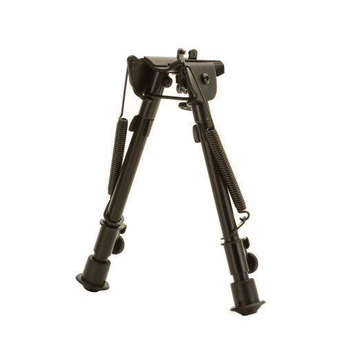 TacShield Heavy Duty Bi-pod Adjustable 9"-13" Matte Black