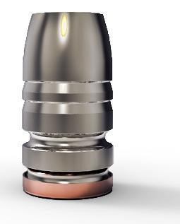 Lee Round Flat Nose Pistol Mould - 6 Cavity (Handles Sold Separately) .430" 310 gr