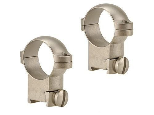 Leupold 2-Piece Solid Steel Ringmounts - Sako 1" High Silver