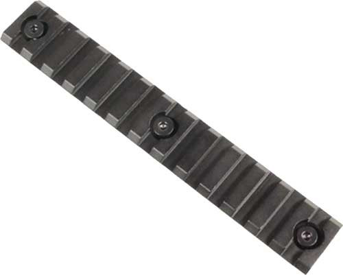 GUNTEC REMOVABLE ACCY RAIL 5" KEYMOD BLACK