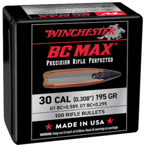 WIN BULLET SUPREME BC 30CAL 195GR 100/10