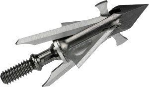 MUZZY BROADHEAD TROCAR HYBRID 100GR 4-BLADE 1 5/8" CUT 3PK