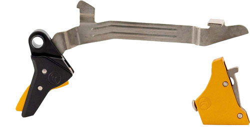 TIMNEY TRIGGER ALPHA COMPETN FOR GLOCK GEN 3-4 3LB GOLD TIMNEY TRIGGER ALPHA COMPETN FOR GLOCK GEN 3-4 3LB GOLD