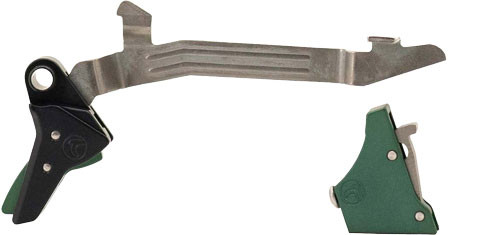 TIMNEY TRIGGER ALPHA COMPETN FOR GLOCK GEN 3-4 3LB GREEN TIMNEY TRIGGER ALPHA COMPETN FOR GLOCK GEN 3-4 3LB GREEN