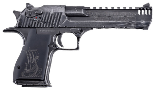 MAGNUM RESEARCH DESERT EAGLE 50AE 6 VIKING BATTLEWORN