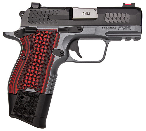 KIMBER CDS9 9MM TWO-TONE RED GRIPS OPTIC READY RL