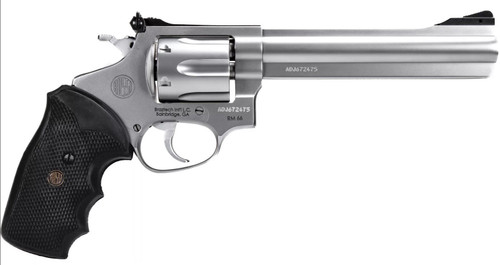 ROSSI RM66 357MAG 6'' STAINLESS SEMI-GLOSS 6RD