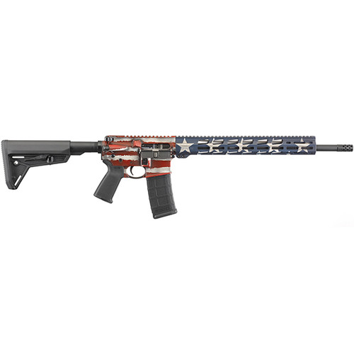 RUGER AR-556 MPR 5.56 18 AMERICAN FLAG 30RD