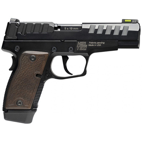 KEL TEC P15 9MM BLACK HC NITRIDE SLD WALNUT 15RD