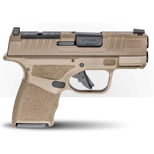 SPRINGFIELD HELLCAT 9MM 3 MICRO COMPACT OSP FDE 13RD