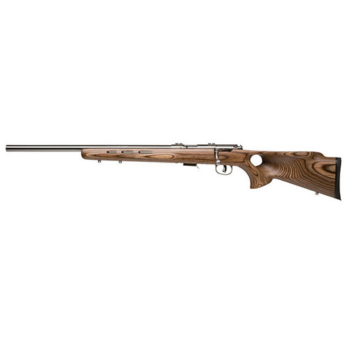 SAVAGE 93R17 BTVLSS 17HMR 21 HVY STAINLESS LEFT HAND THUMBHOLE