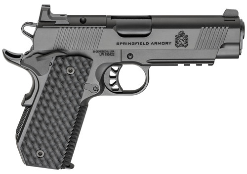 SPRINGFIELD 1911 TRP AOS 45ACP 4.25 BLACK W/LIGHT RAIL 7