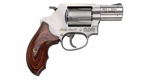 S&W M60 LADY SMITH HANDGUN 357 MAG 5RD CAPACITY 2-1/8" BARREL WOOD GRIP