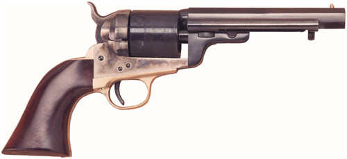 CIMARRON 1860 RICHARDS-MASON 38SPL 5.5" FS CC/BLUED WALNUT