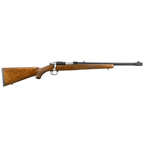 RUGER 77/44 44MAG 18.5 THREADED BARREL BLUED WALNUT AS 4RD