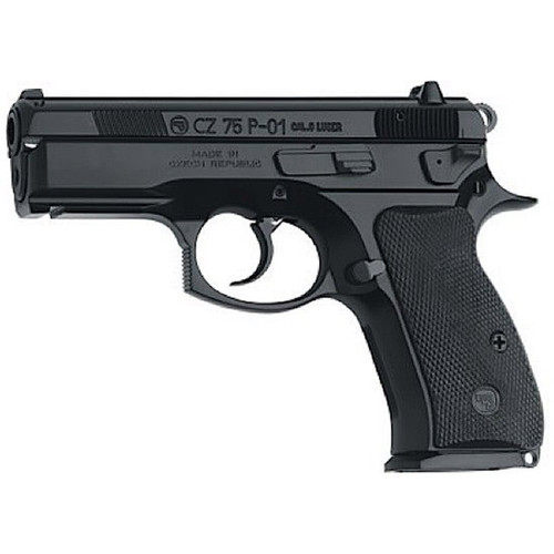 CZ 75 P-01 9MM 3.8 BLACK DECOCKER LIGHT RAIL 14RD