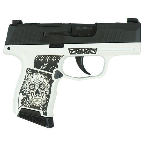 SIG SAUER "SUGAR SKULL" P365 OPTIC READY HANDGUN 9MM LUGER 10RD MAGAZINES 2