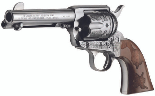 PIETTA COWPOKE 45LC 4.75 NICKEL ENGRAVE
