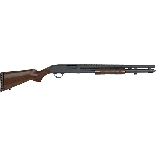 MOSSBERG 590 RETROGRADE 12GA 20 HEATSHIELD WALNUT 9R