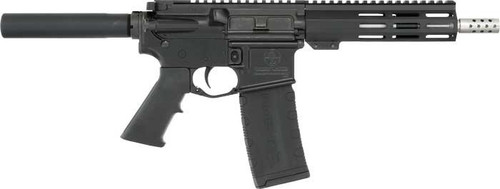 GREAT LAKES AR-15 PISTOL 223 WYLDE 7.5" STAINLESS BARREL BLACK
