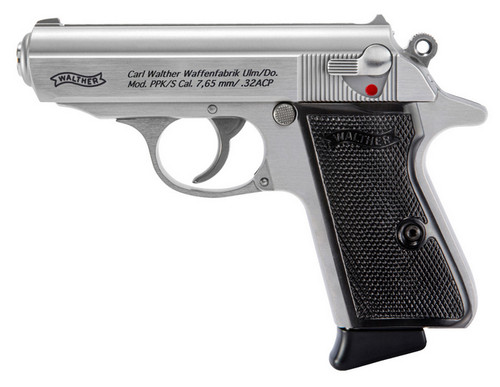 WALTHER ARMS PPK/S 32ACP 3.3 STAINLESS 2 7RD