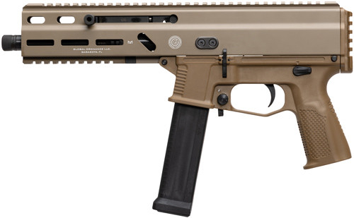 GLOBAL ORDNANCE GRAND POWER STRIBOG SP10A3 10MM 8" BARREL 20 RD MAG FDE