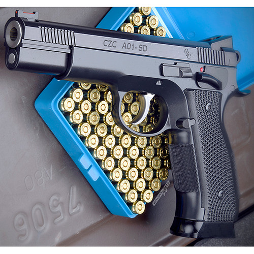CZ CUSTOM AO1 SD 9MM 4.925 MATCH GRADE 19RD