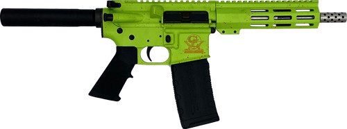 GREAT LAKES AR-15 PISTOL 223 WYLDE 7.5" S/S BARREL ZOMBIE SPLATTER
