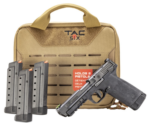S&W M&P 22MAG 4.35 BLACK W/RANGE KIT 30RD