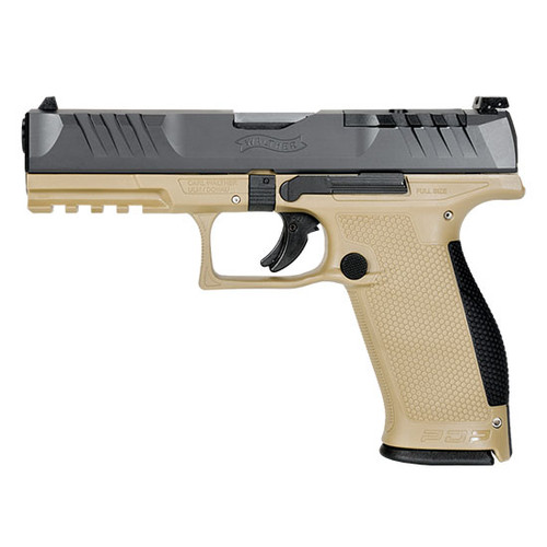 WALTHER ARMS PDP FULL SIZE OPTICS READY 9MM 4.5 TT TAN