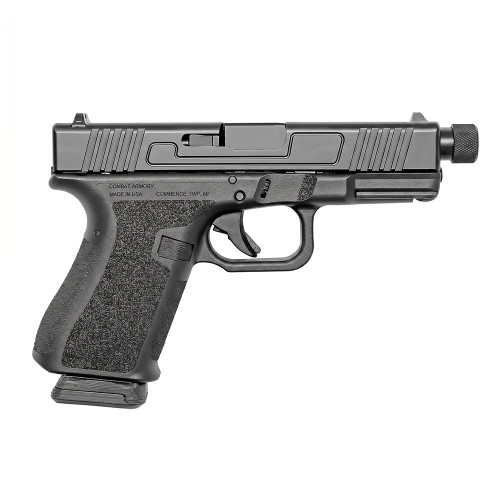 COMBAT ARMORY CA19 HANDGUN 9MM LUGER 10RD MAGAZINE 4.49" THREADED BARREL