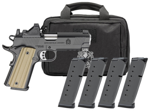 SPRINGFIELD 1911 OPERATOR AOS 9MM 4.25 BLACK 9RD PAC