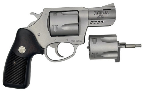 CHARTER ARMS COMBO MAGAZINE PUG & PIT BULL STAINLESS 357MAG 38SPL