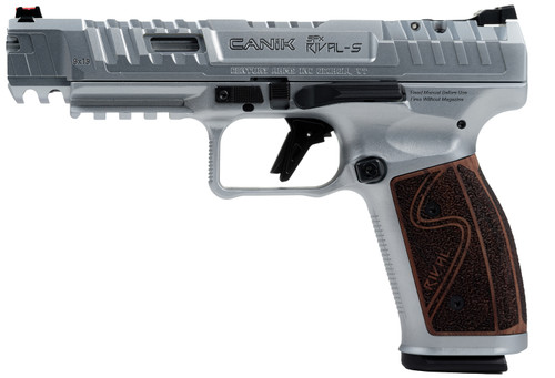 CENTURY ARMS CANIK RIVAL-S ROSEWOOD CHROME 9MM 5 18RD