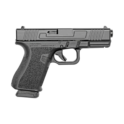 COMBAT ARMORY CA19 HANDGUN 9MM LUGER 15RD MAGAZINE 4.02" BARREL BLACK