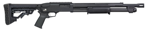 MOSSBERG 590R 12GA 18.5 BREACHER ADJ STOCK