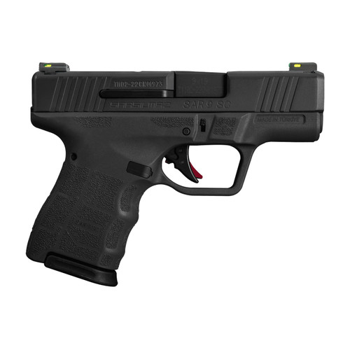 SAR FIREARMS SAR9 SC 9MM BLACK 3.3" 12+1