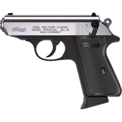 WALTHER ARMS PPK/S HANDGUN 22 LR 10RD MAGAZINE 3.3" THREADED BARREL