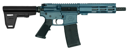 GREAT LAKES AR-15 223WYLDE 7.5 BLUE TITANIUM 30RD