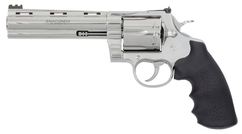 COLT ANACONDA 44MAG 6 STAINLESS FOS RUBBER GRIP 6RD