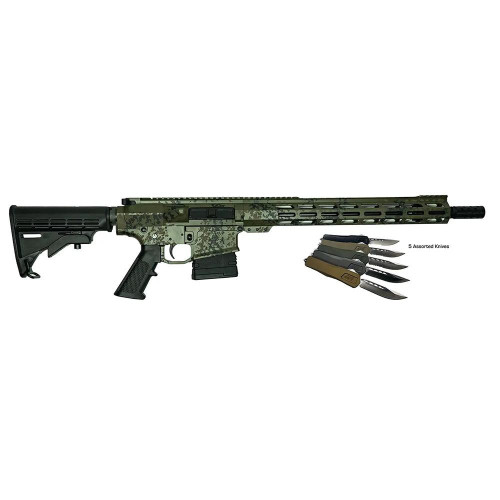 GREAT LAKES AR-15 RIFLE 308 WIN 20RD MAGAZINE 16" BARREL LICHEN
