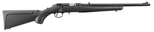 RUGER AMERICAN 22LR 18 COMPACT THRD BLACK SYNTHETIC 10R